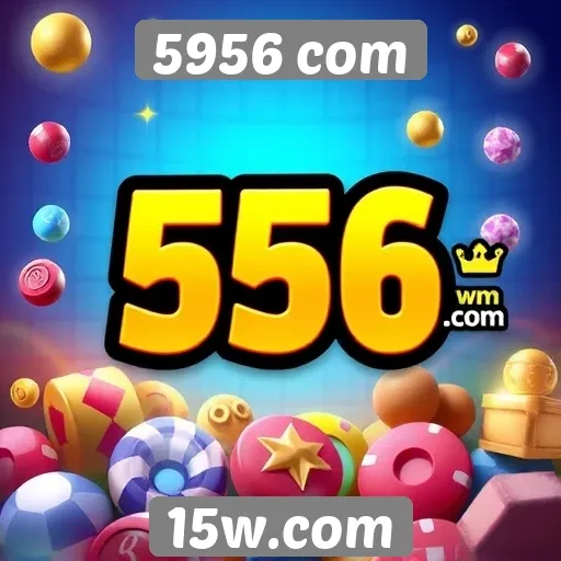 Plataforma 5956 com oferece diversas opções de jogos online